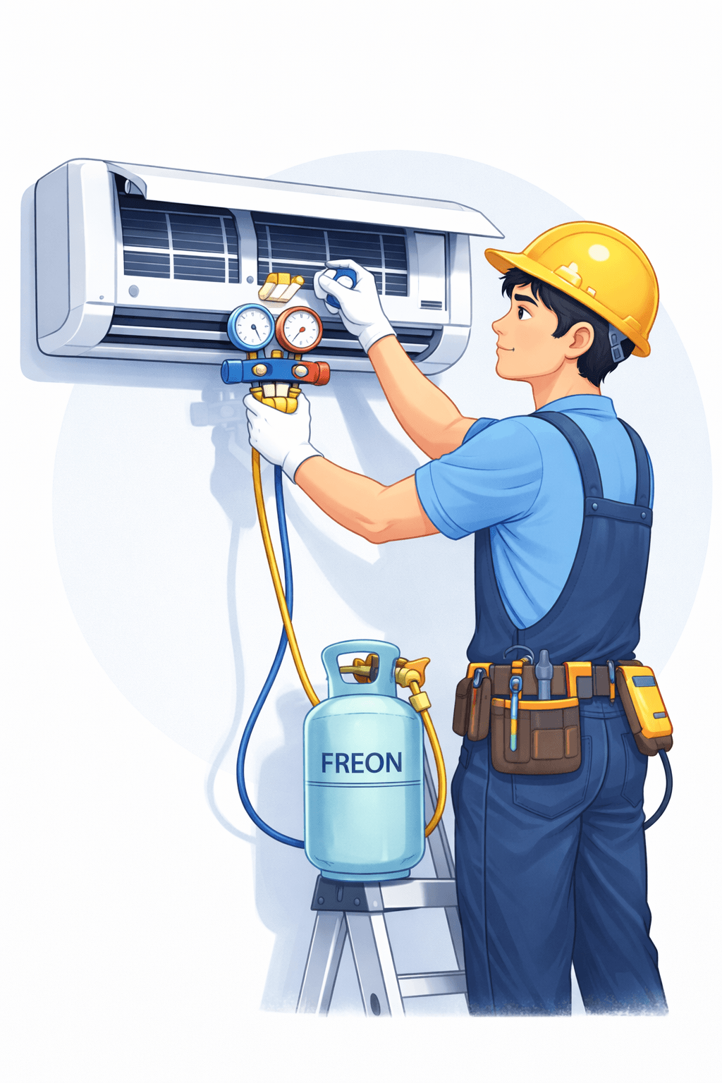 Isi Freon AC
